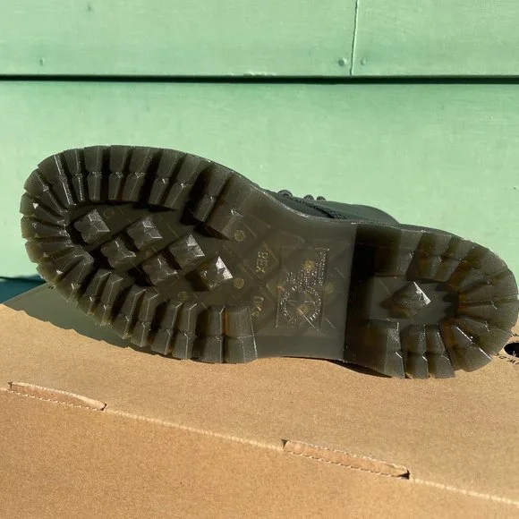 Dr. Martens |  Sinclair Floral Bloom Leather Platform Boots - Picture 14 of 14